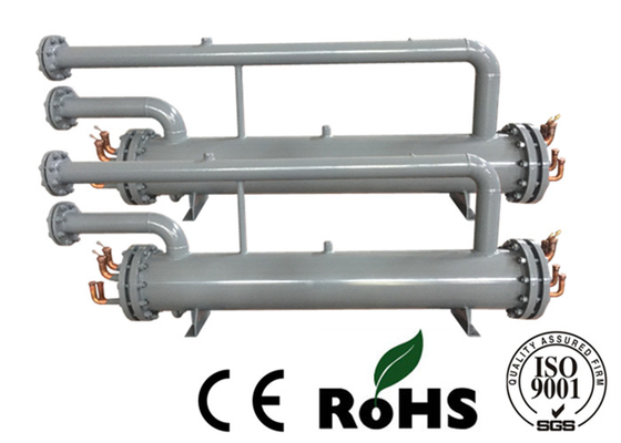 R22 abkühlender industrieller Shell und Rohr-Wärmetauscher mit nahtlosem Stahlrohr-Shell-Material